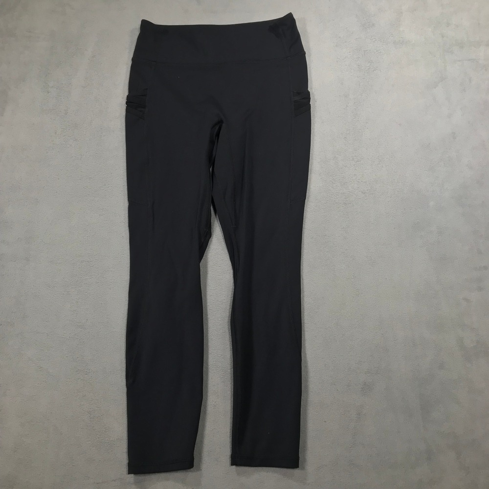 Fabletics Trinity Motion365 High Waisted 7/8 Leggings Medium Black LG2045685